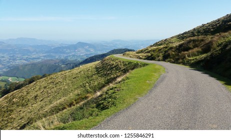 Camino De Santiago Road In Eastern Spain