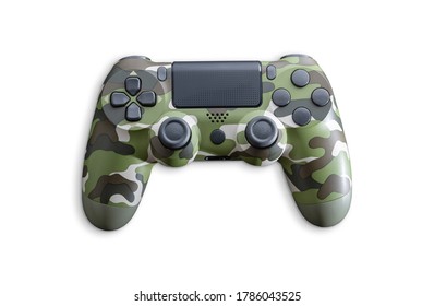 Camo Game Controller Top View