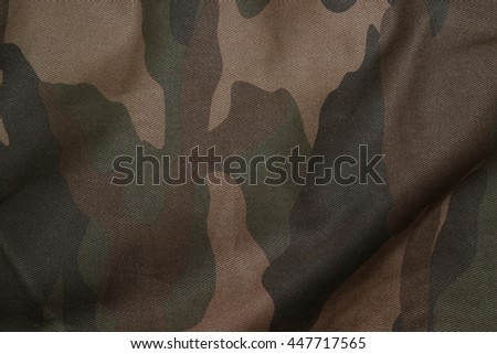 Camouflage pattern background or texture