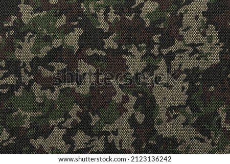 Camouflage pattern cloth texture background