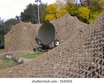 Camouflaged Tactical Military Satellite Dish Stock Photo 3145501   Camouflaged Tactical Military Satellite Dish 260nw 3145501 