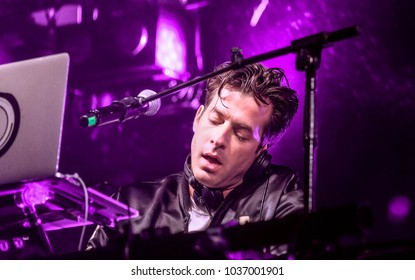 Camp Bestival - 28th July, 2017: British DJ And Producer Mark Ronson Performing At Camp Bestival, Lulworth, Dorset 28 July 2017, UK