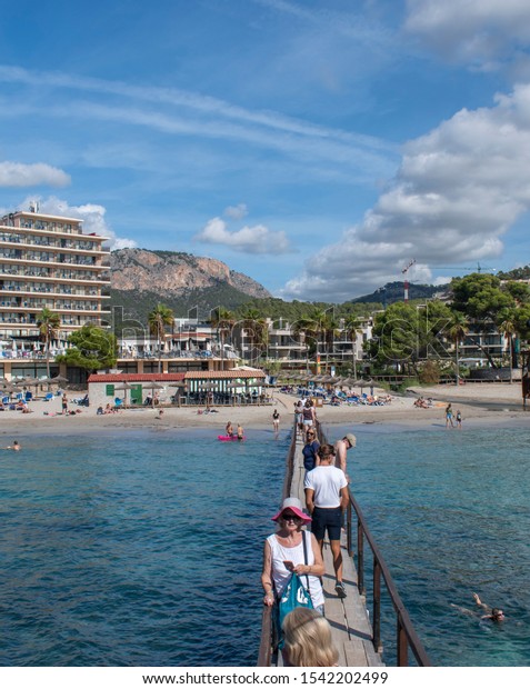 Camp De Mar Majorca Spain October Stock Photo Edit Now