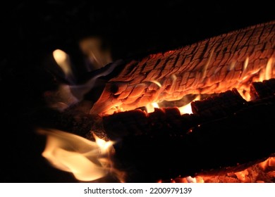 Camp Fire In Western Pennsylvania