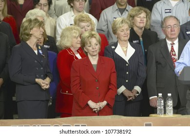 Campaign Rally In Ohio Attended By Vice Presidential Candidate Dick Cheney, 2004