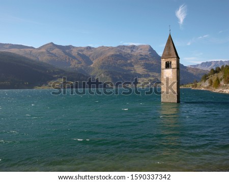 Similar – Image, Stock Photo Submerged Water Lake