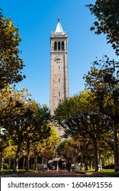 Campanile On University Campus In Berkeley California