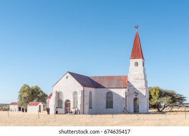 CAMPBELL, SOUTH AFRICA - JUNE 11, 2017: An historic church in Campbell, a small village in the Northern Cape Province