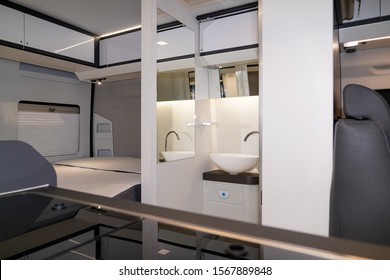 Camper Van With Modern Interior 