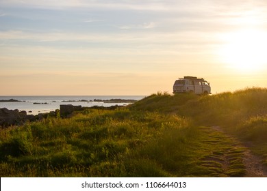 Campervan by the sea