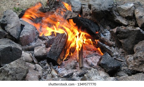 Campfire at the Beach