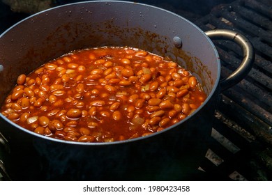 Campfire one-pot cowboy beans with bacon - Powered by Shutterstock