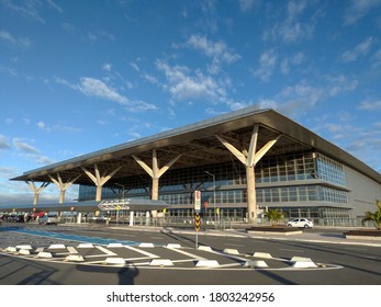 Campinas, São Paulo, Brazil - August 22, 2020: Facade Of Viracopos International Airport, In Campinas.