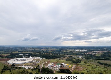 Campinas, Sao Paulo, Brazil - June 10, 2022. Sirius Particle Accelerator. The New Brazilian Synchrotron Light Source.