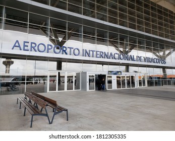 Campinas/Brazil - February 2019:  Viracopos International Airport Main Entrance