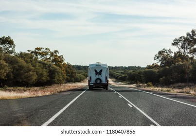 Camping Caravan, Outback Australia