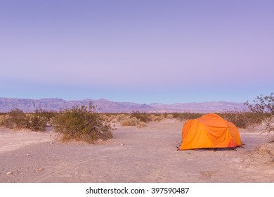 Camping In Death Valley National Park, California