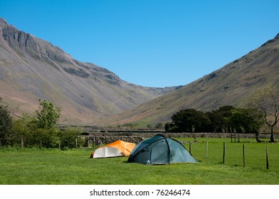 Camping In The English Lake District