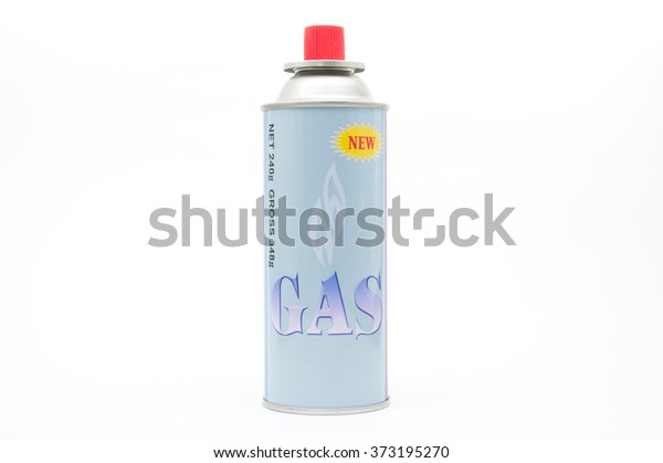 Camping Gas Stove Cartridge Isolated On Stock Photo Edit Now