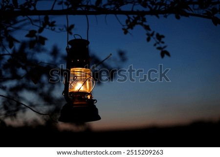 Image, Stock Photo Long lantern Lantern