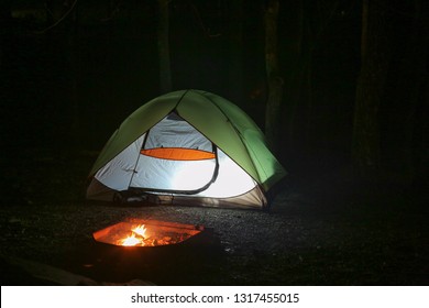 Camping Night Scene 