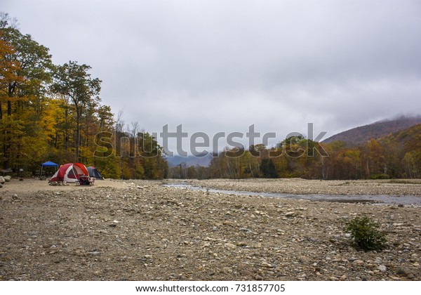 Camping On Side Saco River Valley Stock Photo Edit Now 731857705