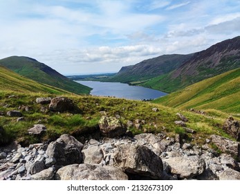 Camping View Of Lake District 