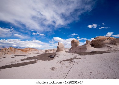 Campo de Piedra Pómez. Rock formations and natural landscape of the Puna highland. Tucuman province, Argentina. November, 2019