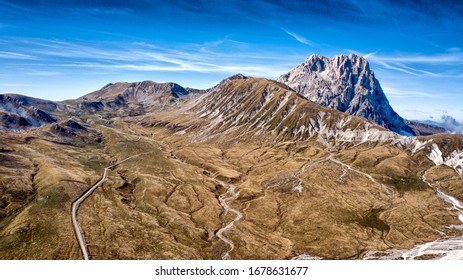 Campo Imperatore, Abruzzo, Italy, one of the most famous park in the country. UNESCO - Shutterstock ID 1678631677