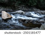 Campton Fall, New Hampshire. Long Exposure Photography.