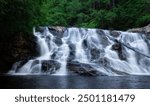 Campton Fall, New Hampshire. Long Exposure Photography.