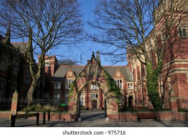 Campus Of University Of Leeds, UK