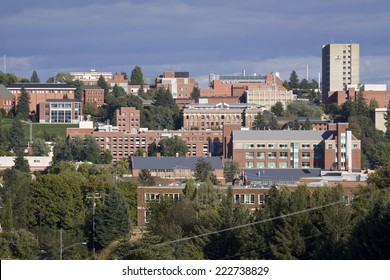 The Campus Of Washington State University In Pullman, Washington