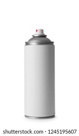 Can Of Spray Paint On White Background