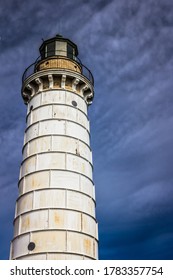 Cana Island Lighthouse In Door County, Wisconsin