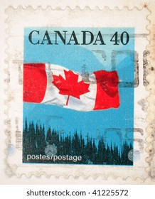 Canada Circa 1990 Postage Stamp Printed Stock Photo (Edit Now) 228482932