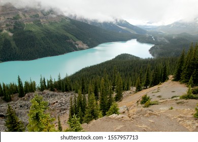 Canada, Banff National Park, Pyeto Lake 