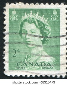 Canada Circa 1953 Stamp Printed By Stock Photo 68315473 | Shutterstock