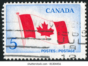 Canada Circa 1965 Stamp Printed By Stock Photo 81304456 | Shutterstock