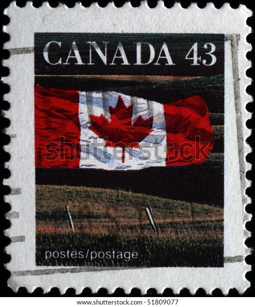 Canada Circa 1992 Stamp Printed Canada Stock Photo 51809077 | Shutterstock