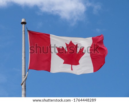 Image, Stock Photo banner Flag Pride Canada