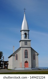 Canada, Quebec, the historical church of Sainte Madeleine de la Riviere Madeleine  - Shutterstock ID 149421224
