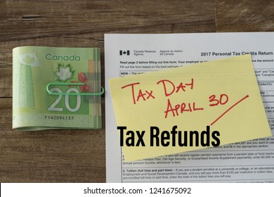 Canada Tax Form And Tax Refund