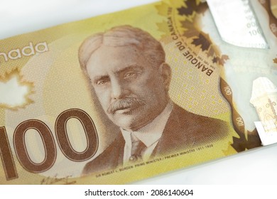 Canadian 100 Dollar Bill Circa 2020