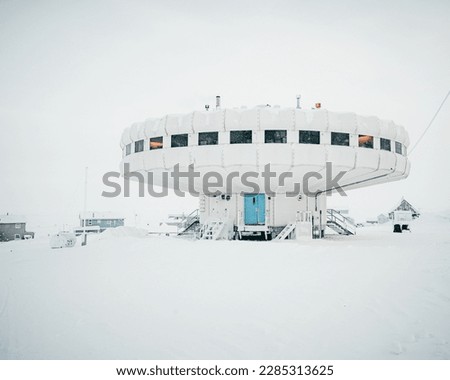 Similar – Image, Stock Photo Landed Sky Clouds Building