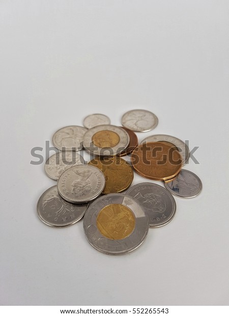 Canadian coins\
