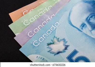 Canadian Dollar, concept of business and finance 