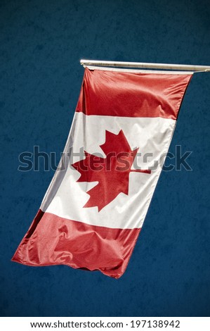 Similar – Image, Stock Photo banner Flag Pride Canada