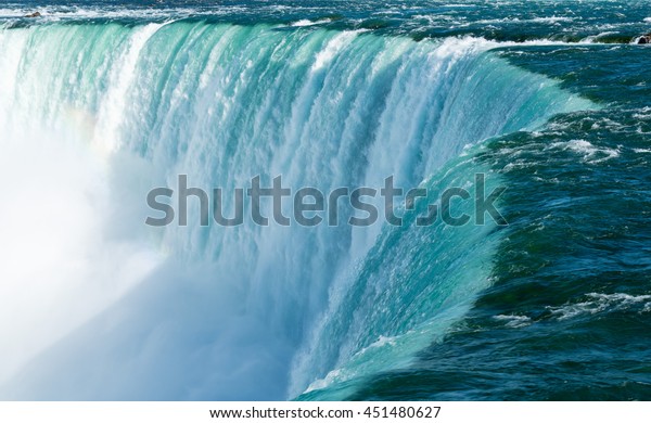 stock photo of Canadian side of Niagara falls