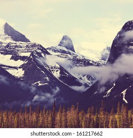Canadian mountains - Shutterstock ID 161217662